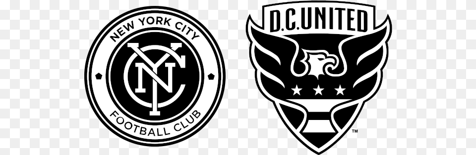 Nycfc D Dc United Schedule 2019, Emblem, Symbol, Logo Free Png Download