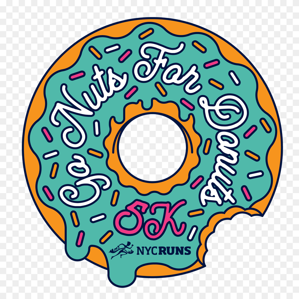 Nycruns Go Nuts For Donuts, Food, Sweets, Donut, Ketchup Png Image