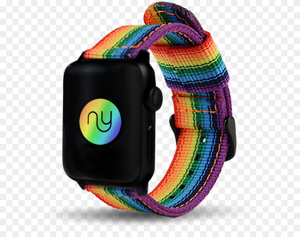 Nyloon Pride Nylon Apple Watch Band Pride Month Apple Watch, Accessories, Wristwatch Free Png Download