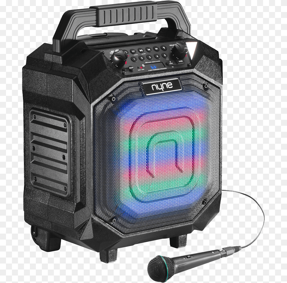 Nyne Performer Charge A Nyne Speaker, Electronics, Electrical Device, Microphone, Camera Free Png