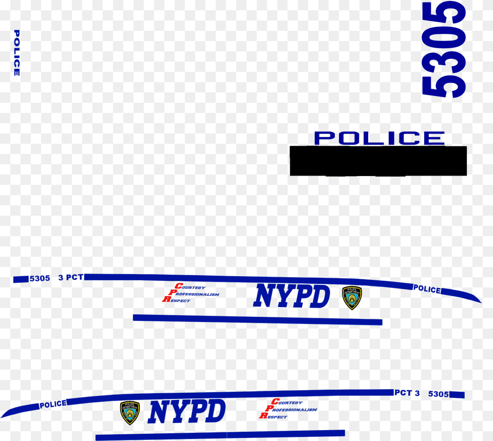 Nypd Police Car Textures Png