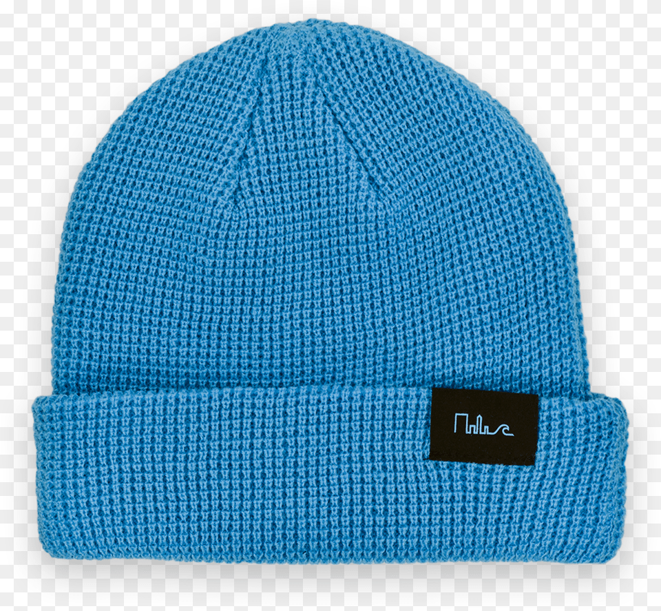 Nysea Beanies 0006 Foldup Blue Beanie, Cap, Clothing, Hat Free Png