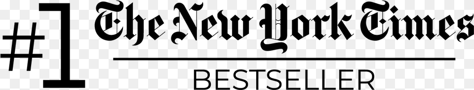 Nyt Best Seller Calligraphy, Gray Png Image