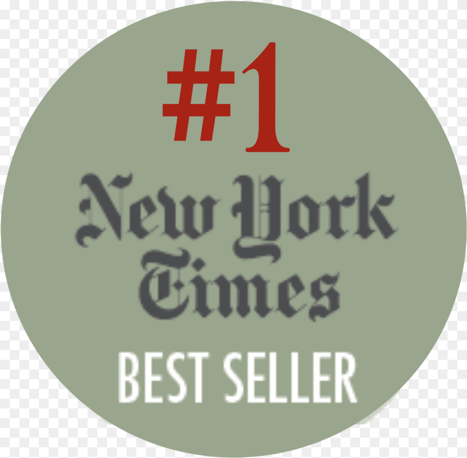 Nyt Bestseller Badge Number 1 Best Seller, Logo, Text, Disk Free Png