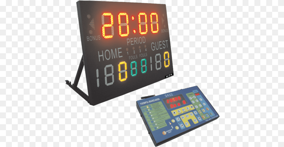Nzn Multi Sport Scoreboard, Computer Hardware, Electronics, Hardware, Monitor Png Image