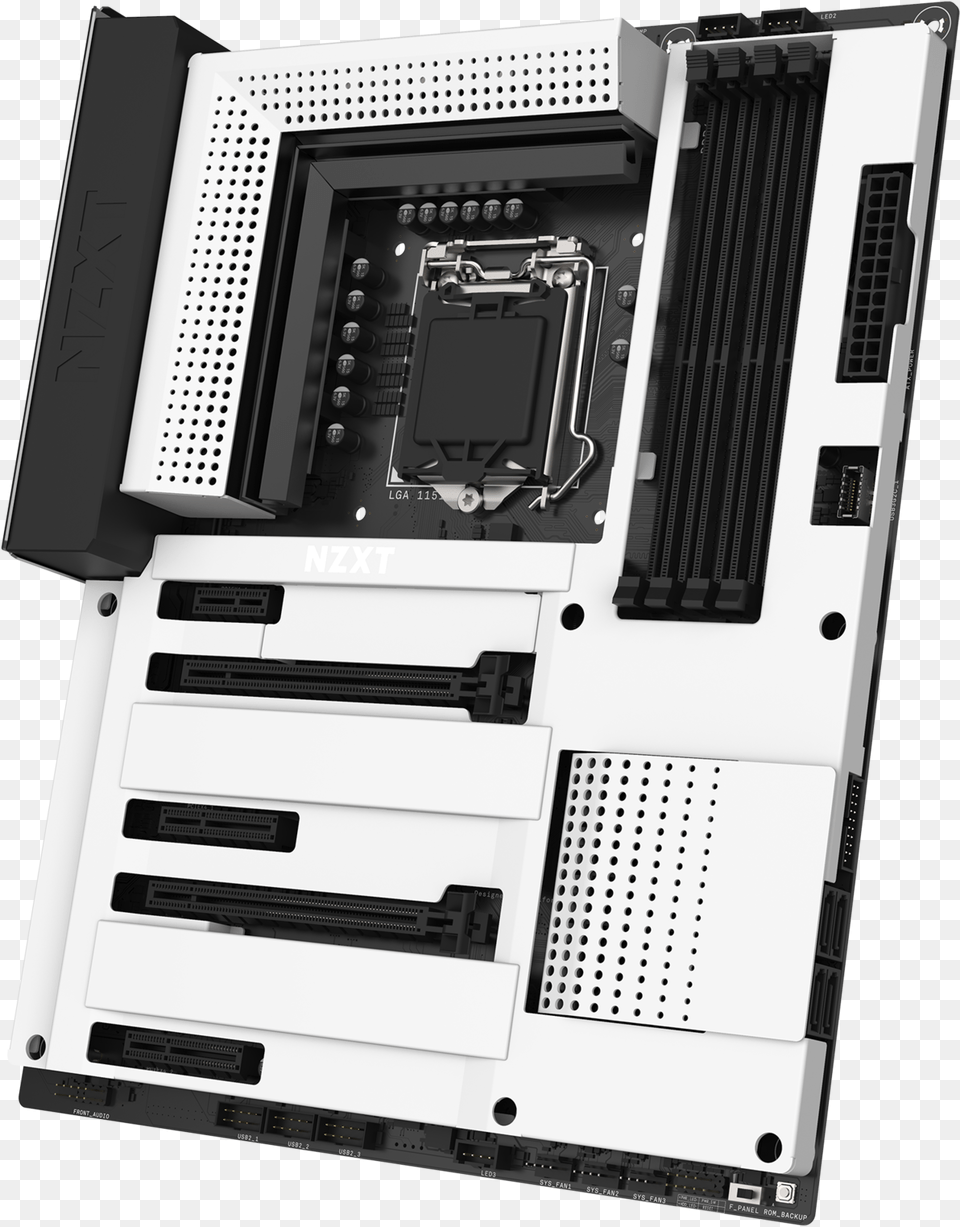 Nzxt Announces Its Second Intel Motherboard With Numerous, Computer Hardware, Electronics, Hardware, Computer Free Png