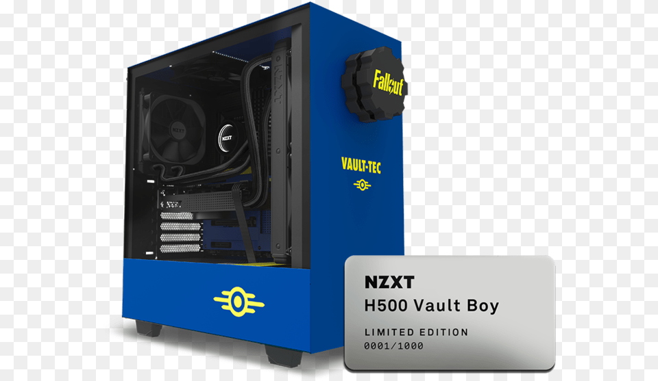 Nzxt H500 Vault Boy, Computer Hardware, Electronics, Hardware, Computer Free Png