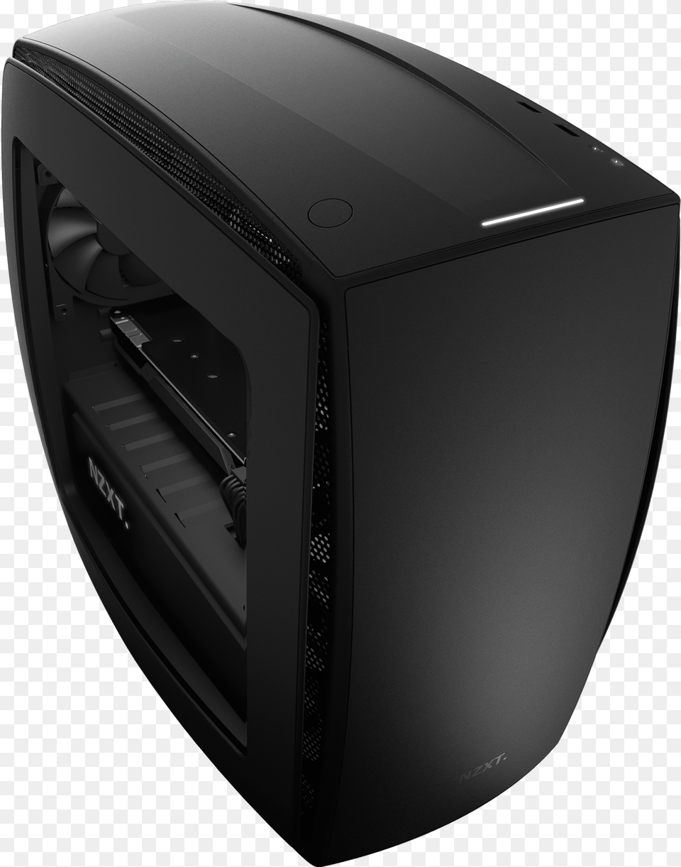 Nzxt Manta Itx Case Curved Pc Case, Computer Hardware, Electronics, Hardware, Device Free Transparent Png