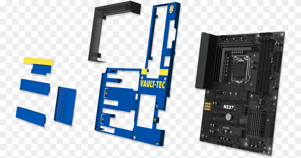 Nzxt Motherboard Fall Out, Electronics, Hardware, Computer Hardware Png Image