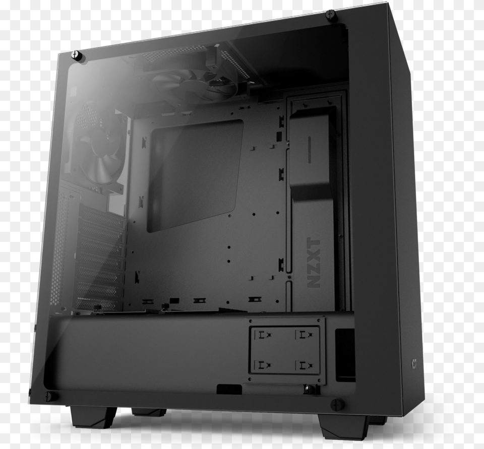 Nzxt S340 Elite Black, Computer Hardware, Electronics, Hardware, Monitor Png Image