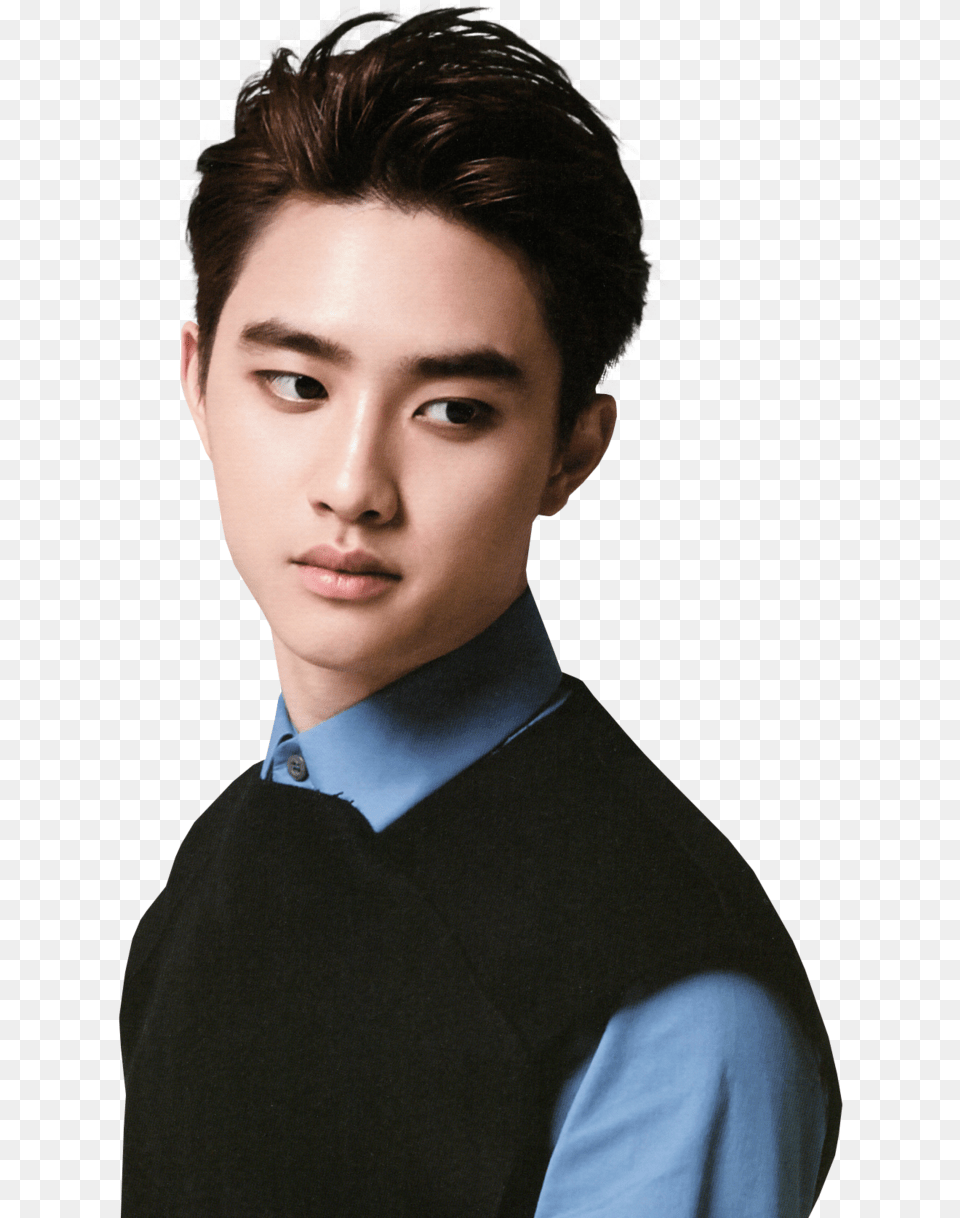 O And Kyungsoo Image, Male, Person, Man, Portrait Png