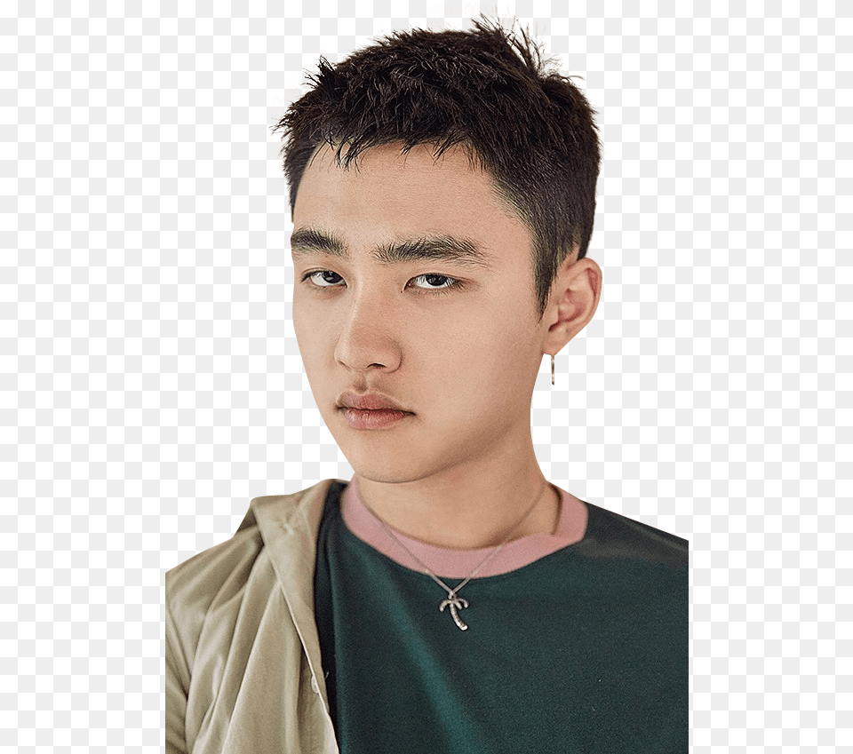 O And Kyungsoo Image Kyungsoo Lucky One Teaser, Body Part, Face, Person, Head Png