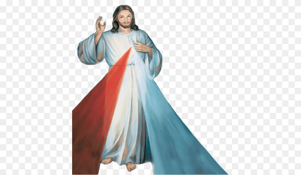 O Clock Prayer Jesus Divine Mercy, Cape, Clothing, Fashion, Dress Free Transparent Png