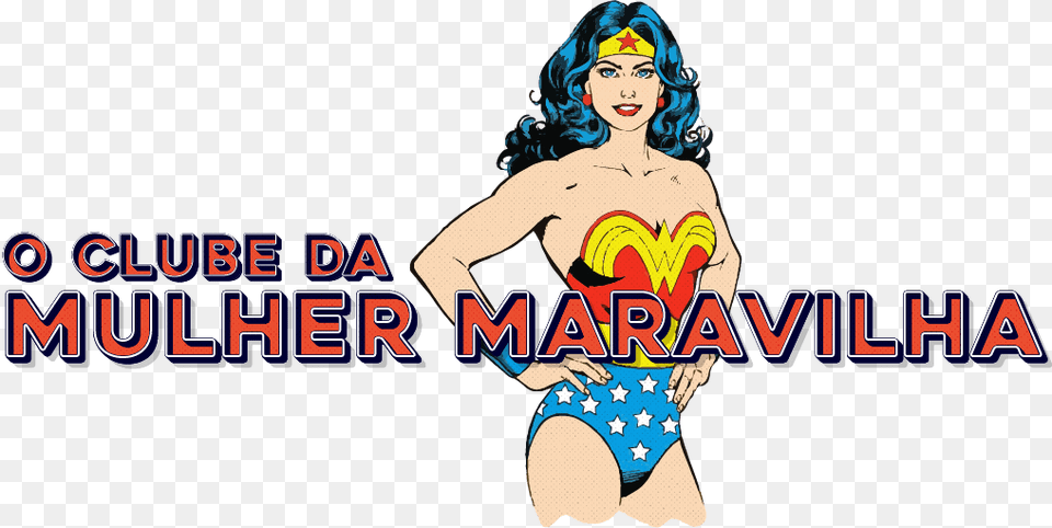 O Clube Da Mulher Maravilha Wonder Woman, Swimwear, Clothing, Adult, Person Free Png Download
