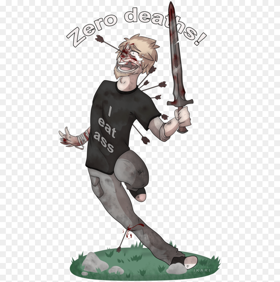 O Dea Kar Dark Souls Dark Souls Iii Cartoon Fictional Pewdiepie Zero Deaths Meme, Publication, Book, Comics, Person Free Png