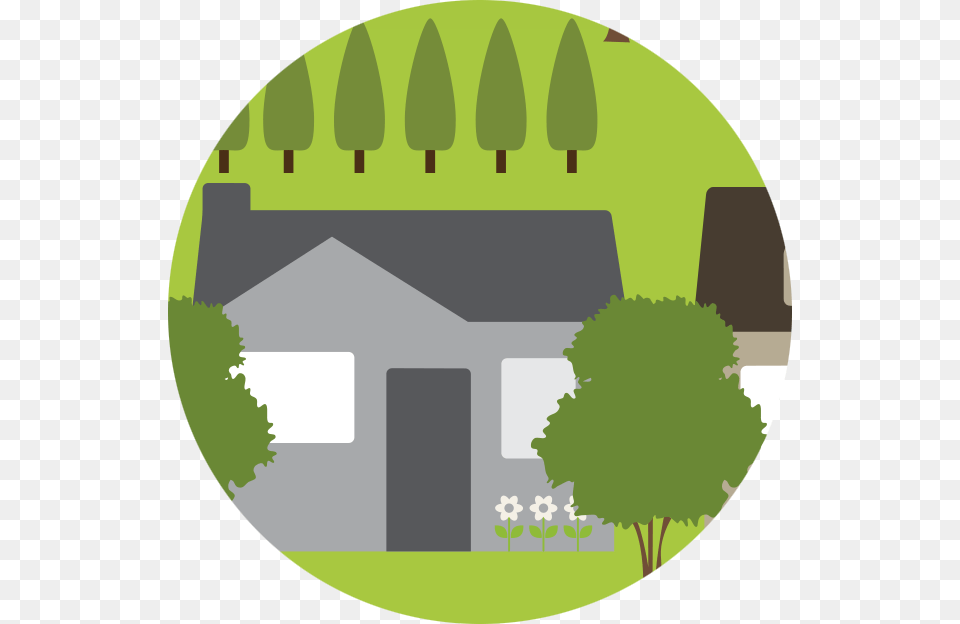 O Forest Tree, Plant, Neighborhood, Grass, Housing Free Png Download