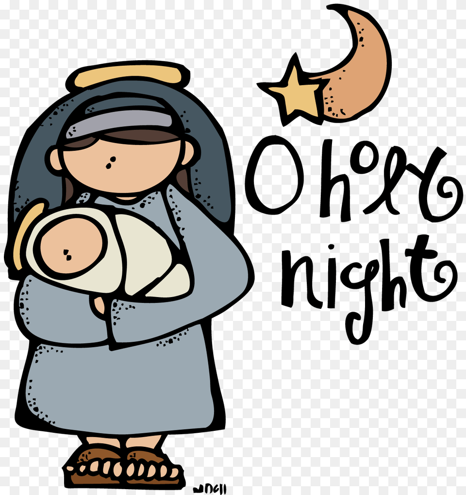 O Holy Night Clip Art Yanhe, Baby, Person, Face, Head Png