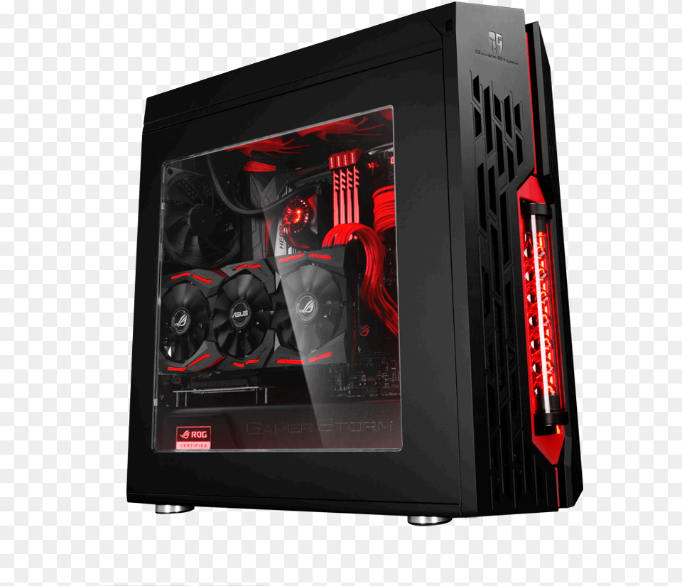 O Integrado E Multipremiado Bloco De Gua Captain Da Deepcool Rog Genome Review, Computer, Computer Hardware, Electronics, Hardware Free Png Download