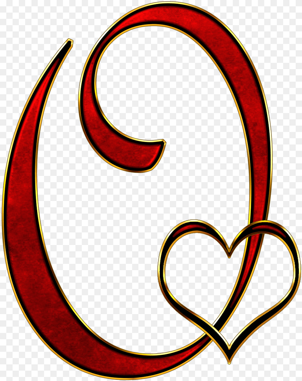 O Letter Images Letter O In Heart, Symbol, Text, Alphabet, Ampersand Free Png Download