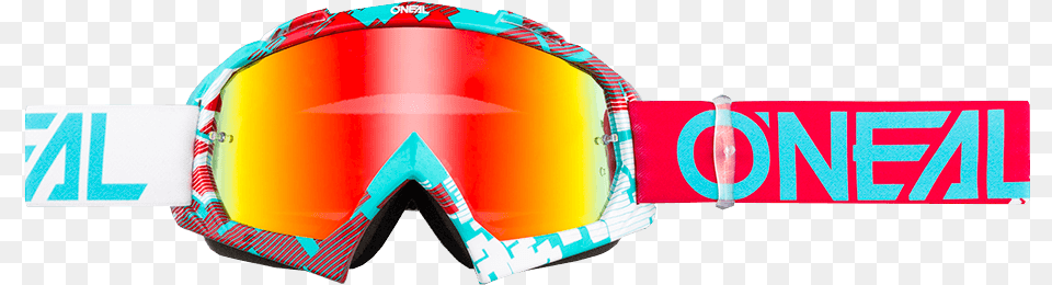 O Neal B 10 Pixel Radium Goggle, Accessories, Goggles Free Png