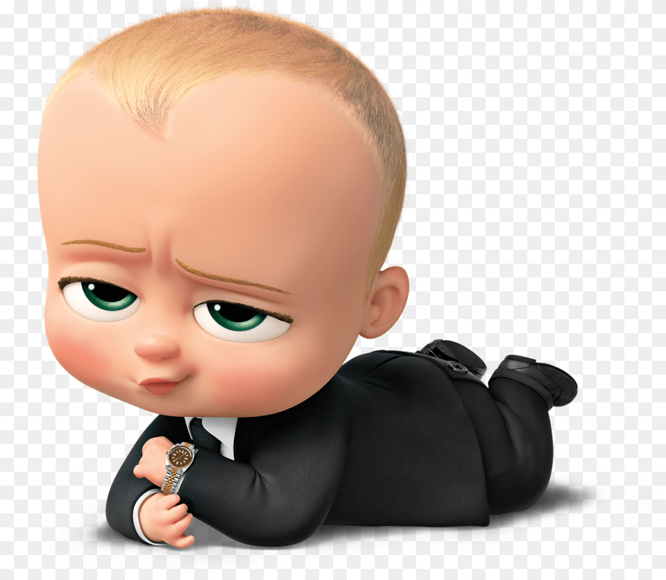 O Poderoso Chefinho Baby Boss 10 Imagens E Moldes Boss Baby, Person, Face, Head, Doll Free Transparent Png