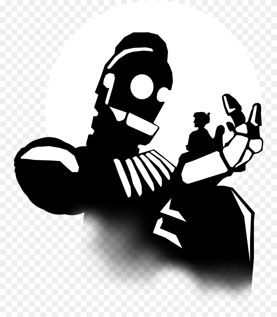 O Quotiron Giantquot Iron Giant Iron Giant Silhouette, Stencil, Baby, Person, Adult Free Png Download