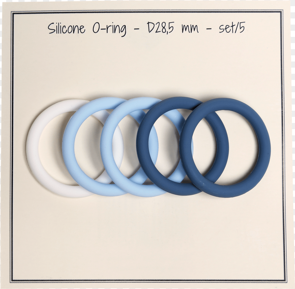 O Ring Silicone Set5 D285 Mm White1 Baby Circle, White Board, Accessories, Jewelry Png Image