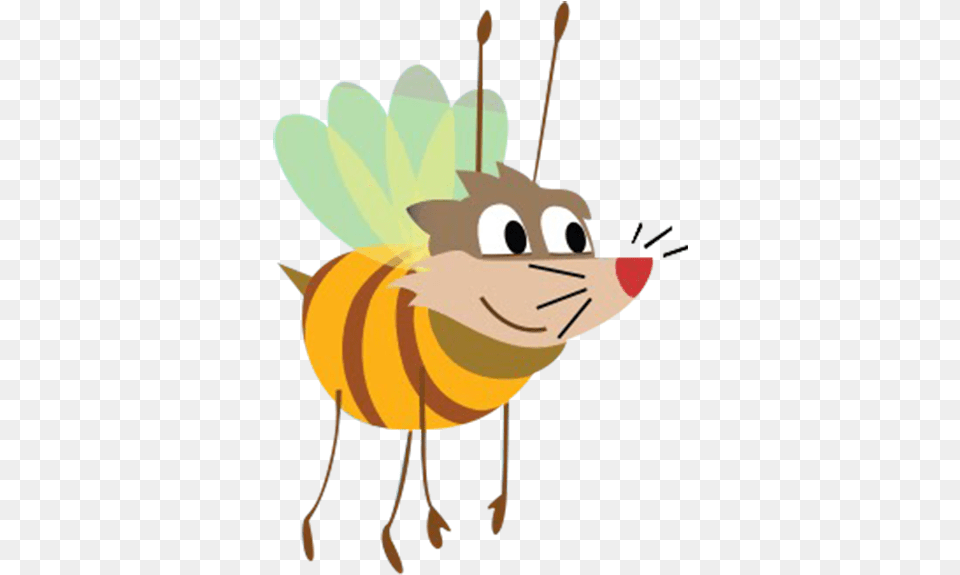 O Show Da Luna Claudio Abelha Show Da Luna Personagens, Animal, Bee, Honey Bee, Insect Free Transparent Png
