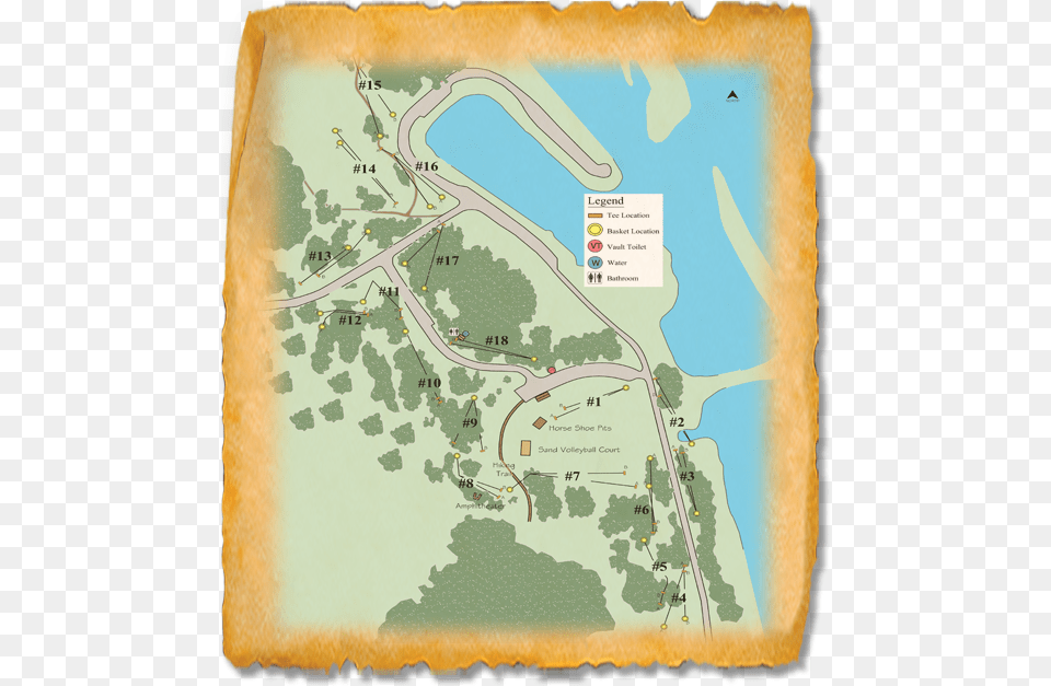 Oahe Downstream Recreation Area Disc Golf Course Oahe Downstream Campground 1 Map, Chart, Plot, Land, Nature Free Transparent Png