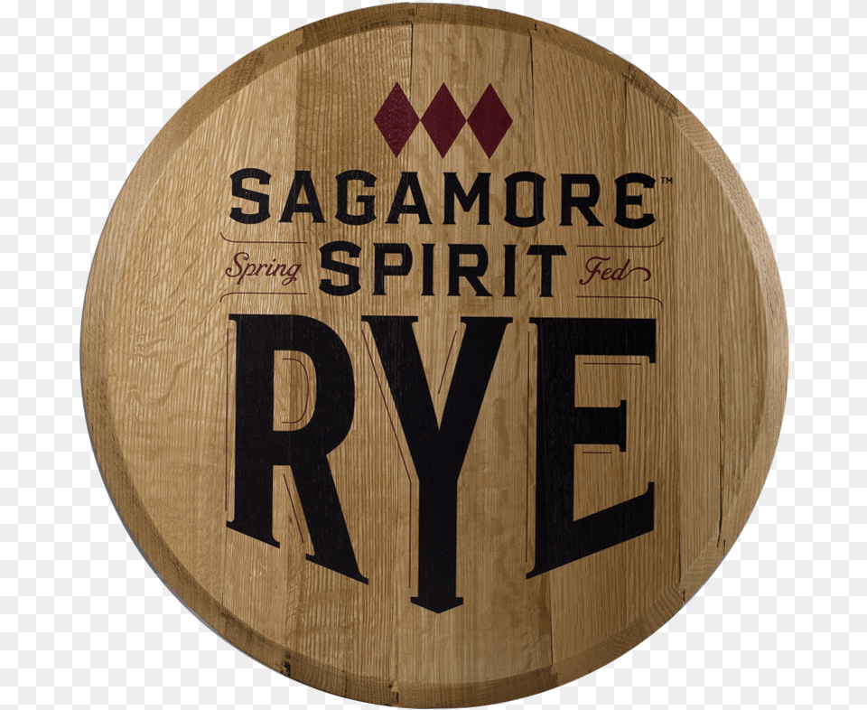 Oak Barrel Head Sagamore Spirit White Rye, Logo, Road Sign, Sign, Symbol Png