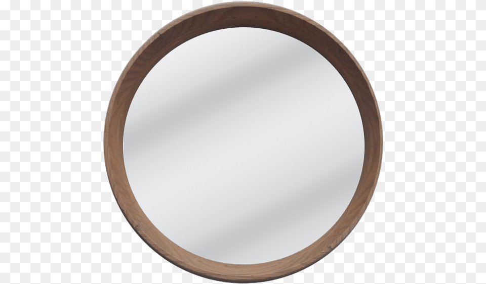 Oak Frame Bevel Mirror, Photography, Oval Free Png