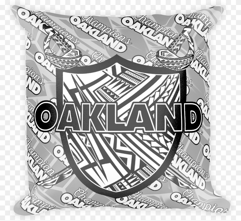 Oakland, Cushion, Home Decor, Pillow, Can Png Image