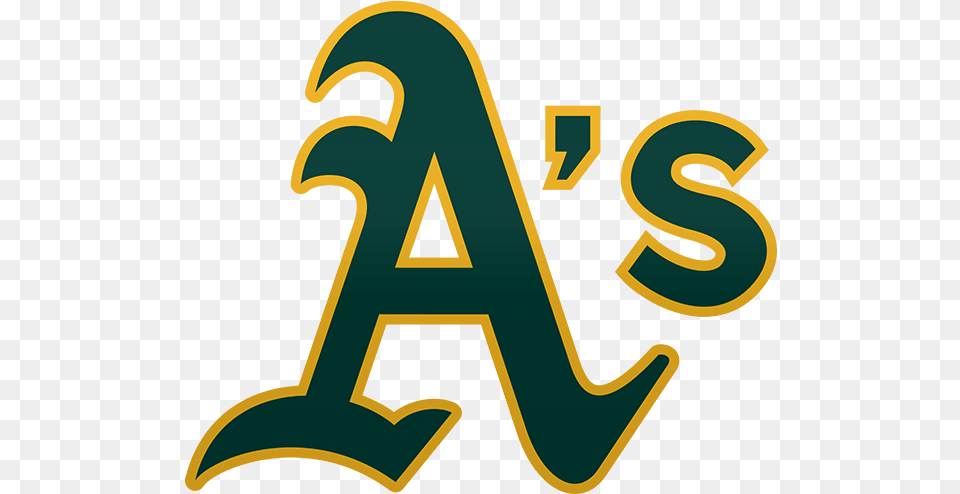 Oakland Athletics Logo, Symbol, Text, Number Png