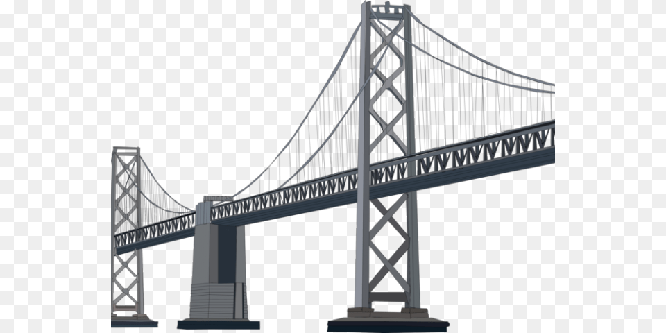 Oakland Bay Bridge, Suspension Bridge Png Image