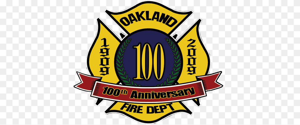 Oakland Fire Department, Badge, Logo, Symbol, Emblem Free Transparent Png