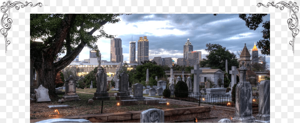 Oakland Header Oakland Cemetery Atlanta View, Outdoors, Tomb, Graveyard, Gravestone Free Transparent Png