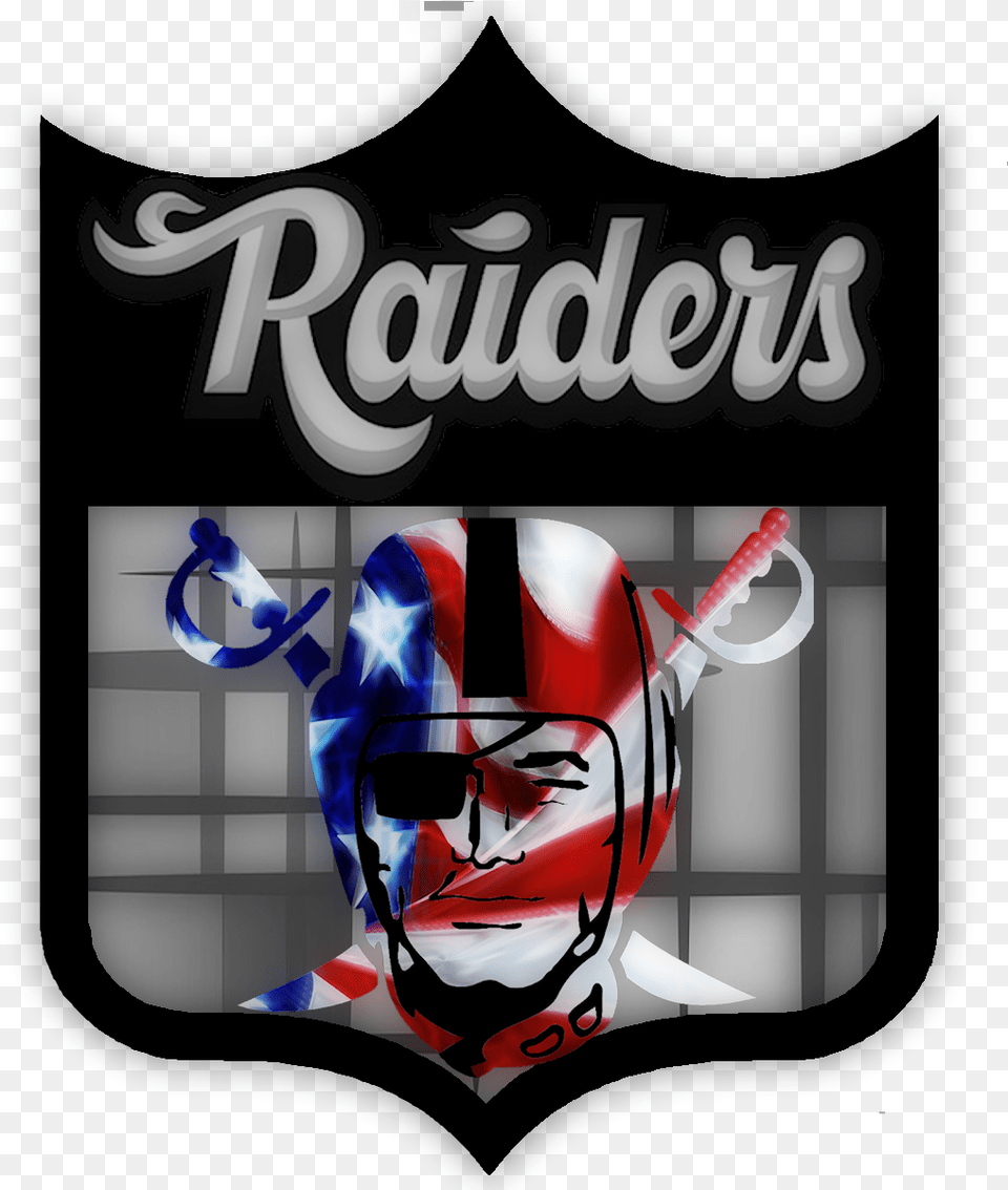 Oakland Raider Clipart Logotipo De Los Raiders, Helmet, Adult, Female, Person Free Png