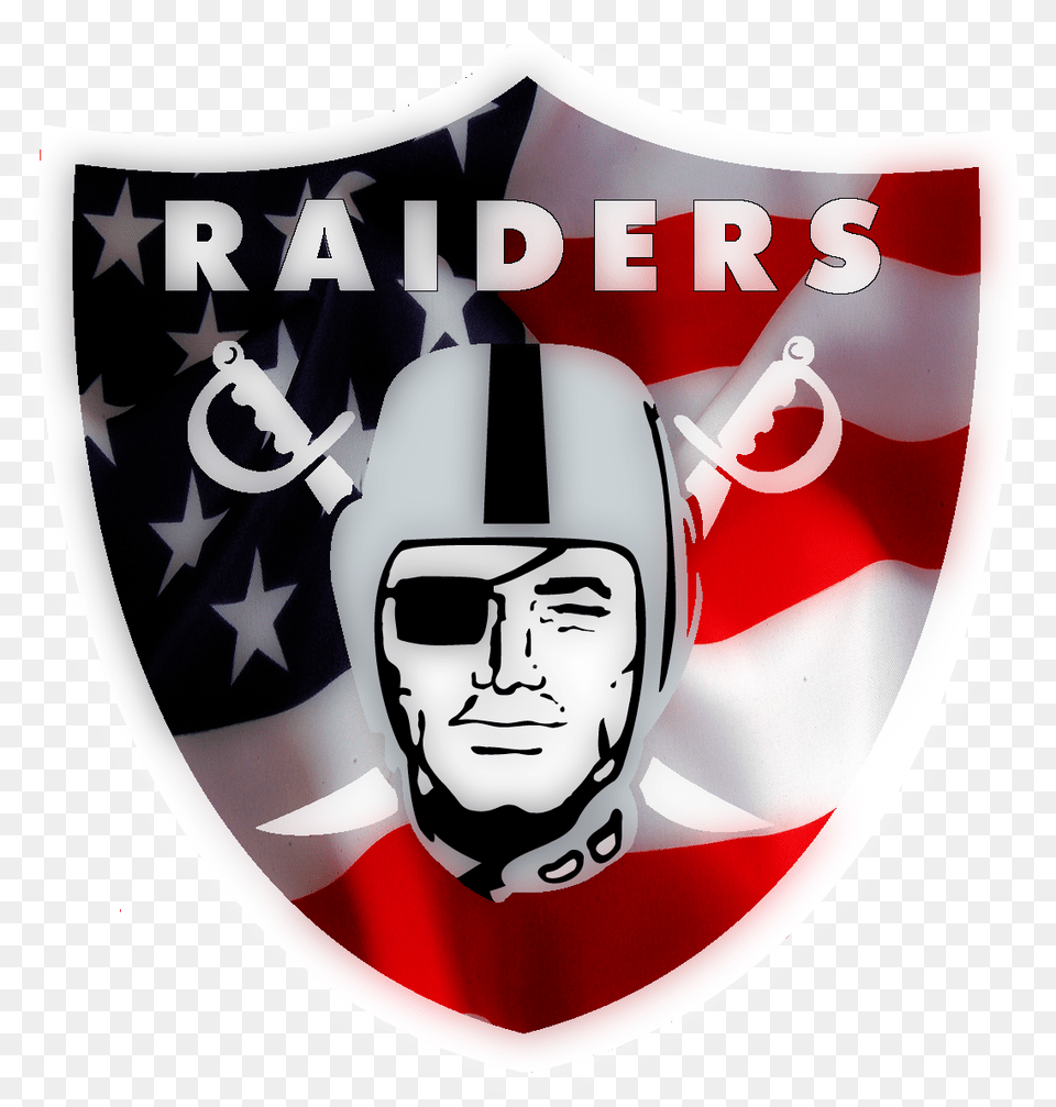 Oakland Raiders Logo Fans Oakland Raiders Logo, Face, Head, Person, Armor Free Transparent Png