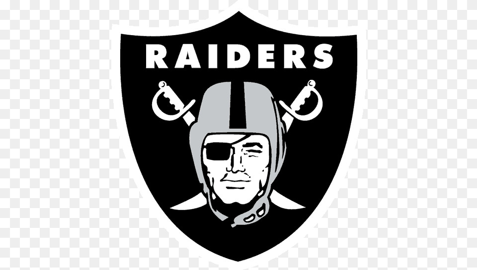 Oakland Raiders Logo Jpg, Face, Head, Person, Adult Png Image