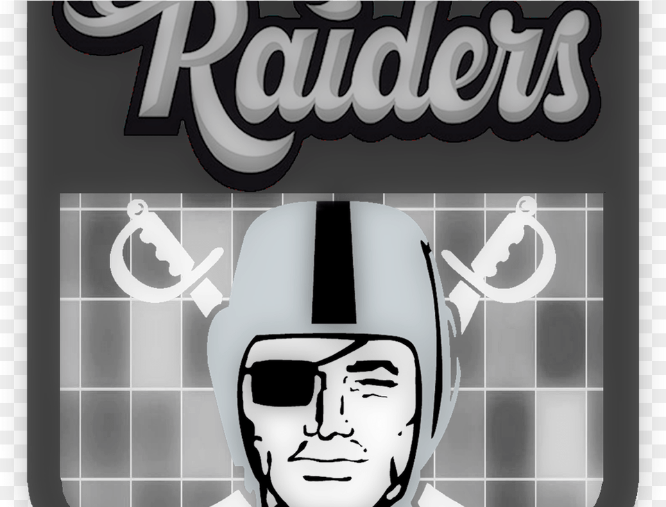 Oakland Raiders Logo Raiders Oakland Raiders Oakland Raiders Nfl Garden Flag, Adult, Person, Man, Male Png Image