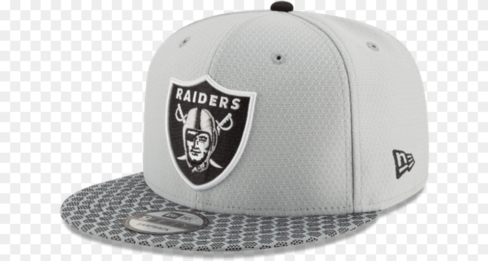 Oakland Raiders Nfl Onfield Snapback Cap Raiders New Era Snapback, Baseball Cap, Clothing, Hat, Face Free Png Download