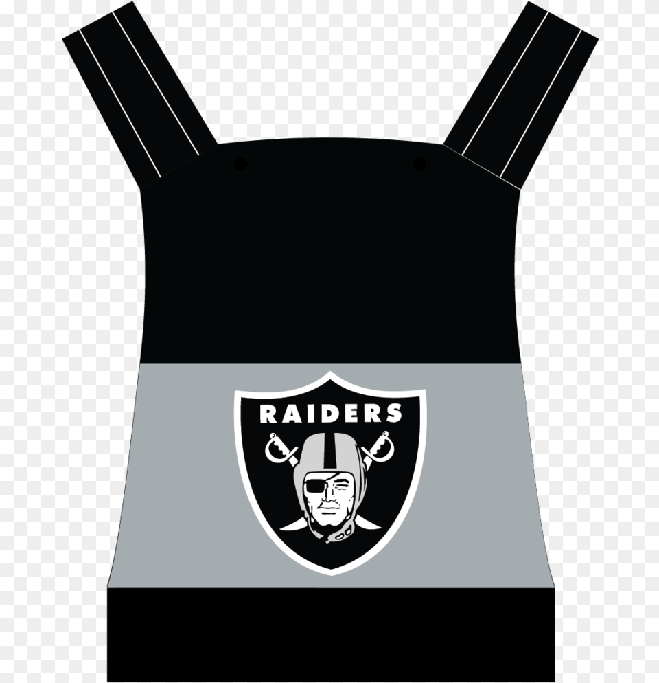 Oakland Raiders Oakland Raiders California, Clothing, T-shirt, Baby, Face Free Transparent Png