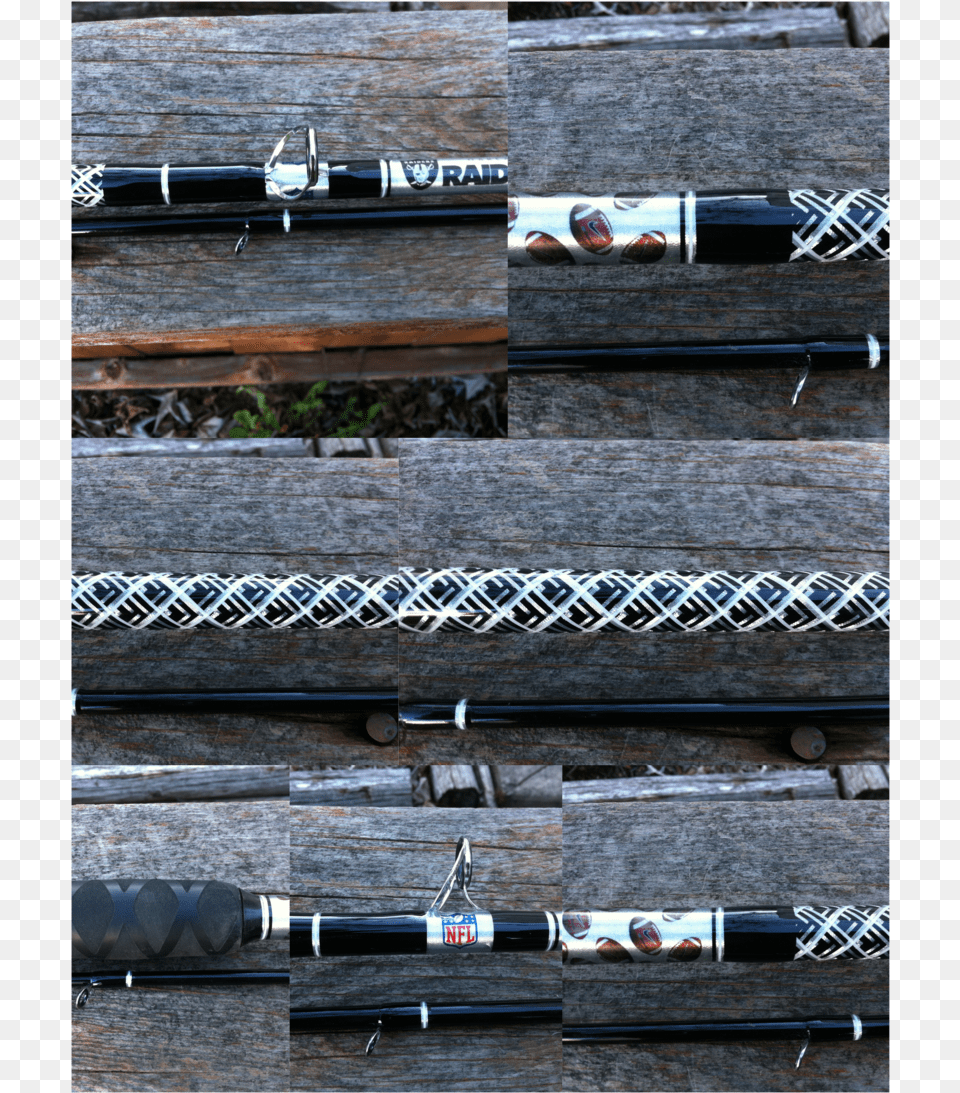Oakland Raiders Salmon Trolling Rod Canoe, Art, Collage, Sword, Weapon Free Transparent Png