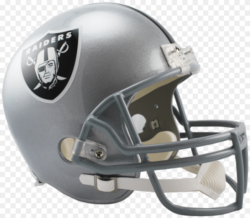 Oakland Raiders Vsr4 Replica Helmet Oakland Raiders, American Football, Football, Football Helmet, Sport Free Png