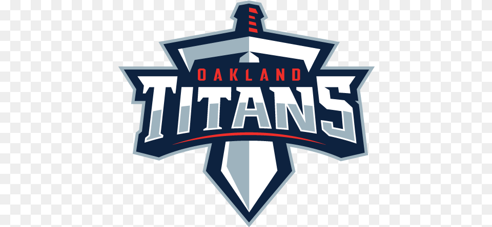 Oakland Titans Baseball Oakland Titans Logo, Badge, Symbol, Scoreboard, Emblem Free Png