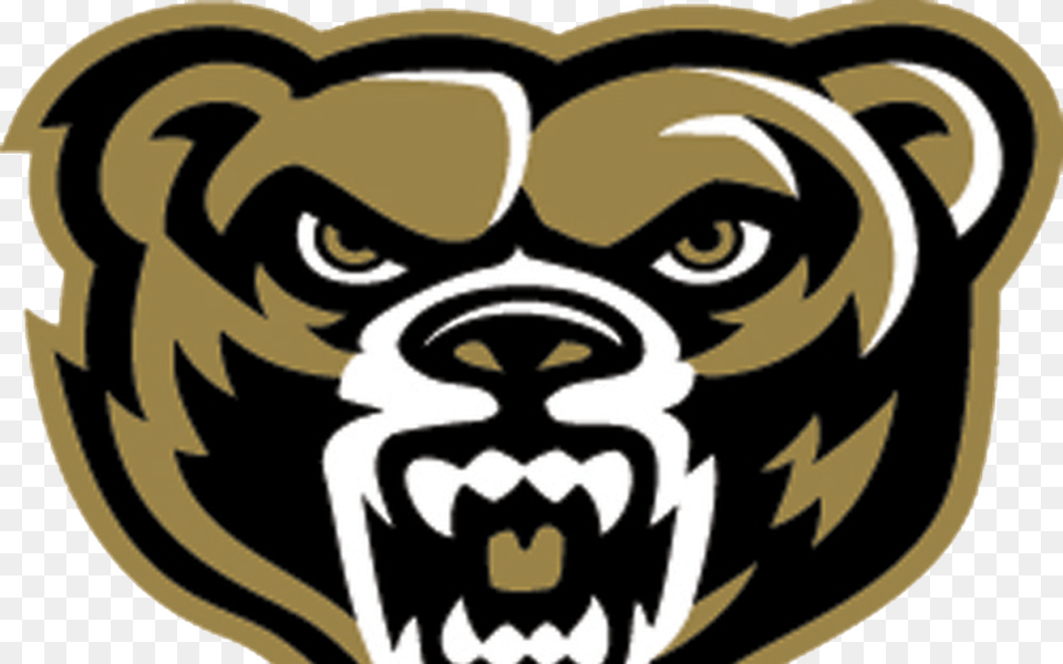 Oakland University Grizzly Logo, Baby, Person, Face, Head Png Image