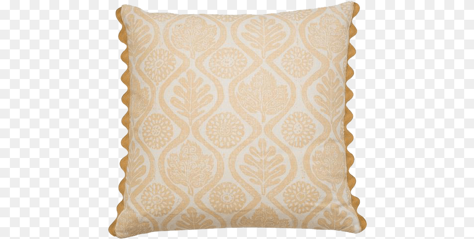 Oakleaves Yellow Square Pillow Napkin, Cushion, Home Decor, Adult, Bride Free Png Download