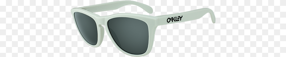 Oakley Oo9013 13 Frogskins Matte Cloud Polarised Sunglasses Oakley Frogskins White, Accessories, Glasses Png Image