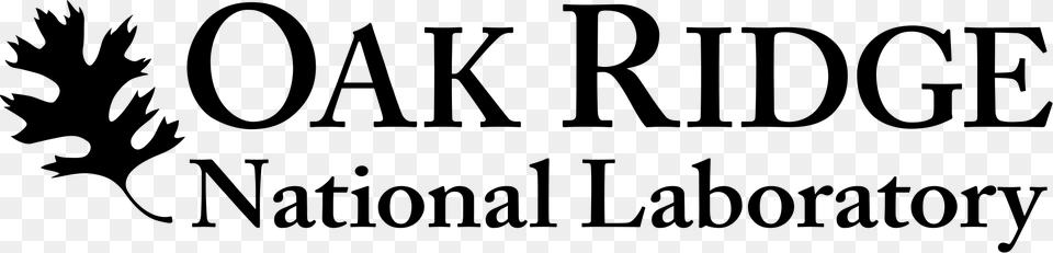 Oakridge Logo Oak Ridge National Lab Logo, Gray Free Png