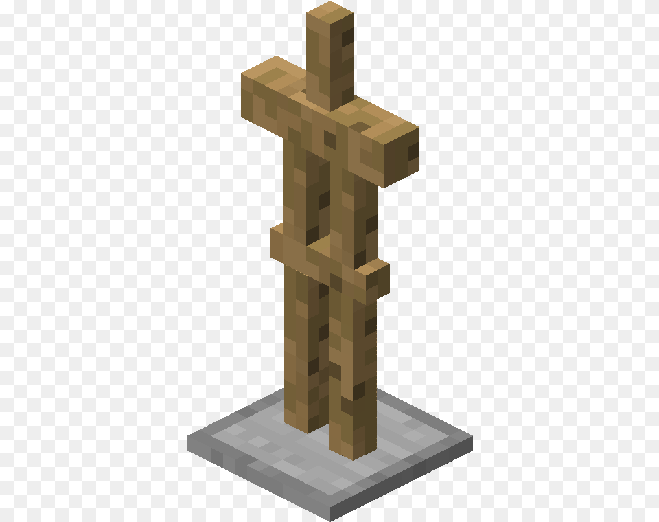 Oaksaplingnew 113 Armor Stand Recipe, Cross, Symbol Png Image